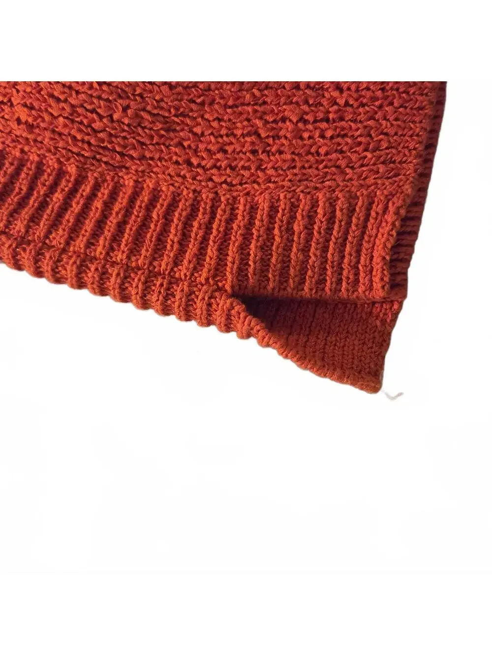 J.Crew Orange Knit Sweater Tank Top XS